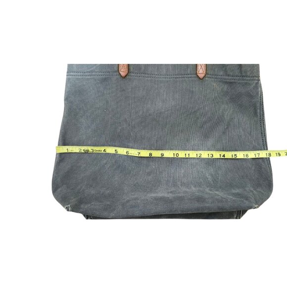 Madewell Gray Tote Bag with Leather Handles - Picture 9 of 14